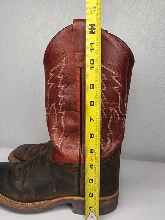 Cody James Boys 6.0 D Red Brown Boots Western Cowboy Country Leather Classic